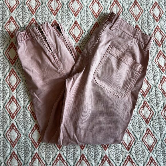 Banana Republic Slim Utility Pant Dusty Pink Size 2 - Picture 6 of 11
